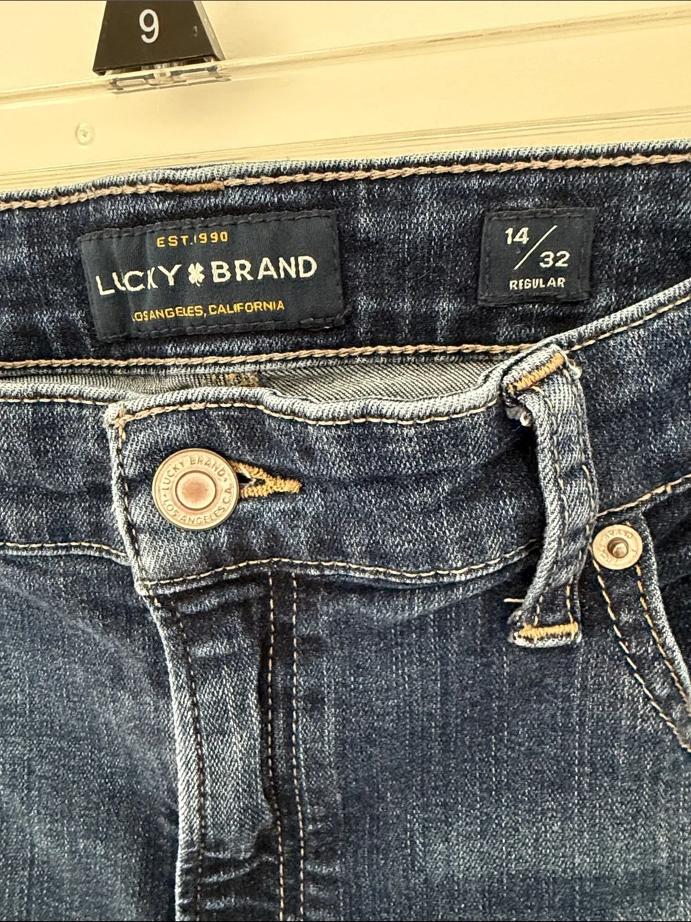 Lucky Brand Indigo Ankle Length Jeans Size 14/32
